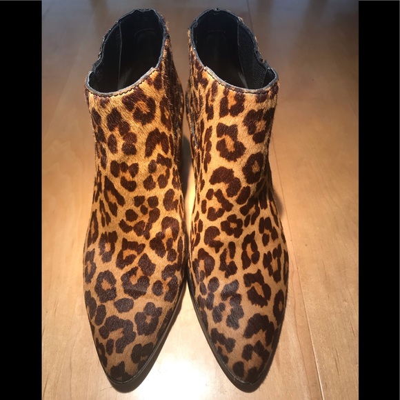 NWOT 1 STATE LEOPARD SZ9M Ankle BOOT - Picture 4 of 12